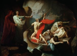 1860年，Charon在冥河中传递死者的灵魂